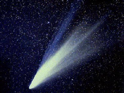 Комета Вест, достигшая максимального свечения в 1976 году